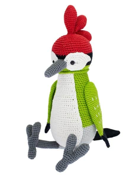 Crochet package Woodpecker Steef