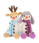 Pattern Snowman Siep Mini